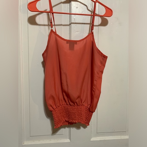 Coral Ruffle Tank - Picture 3 of 3